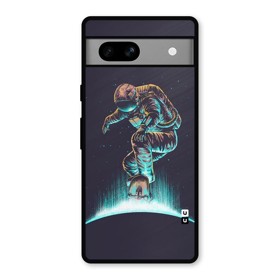 Rolling Spaceman Metal Back Case for Google Pixel 7a
