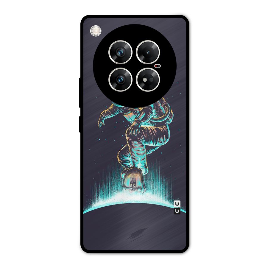Rolling Spaceman Metal Back Case for Infinix Zero 40 5G