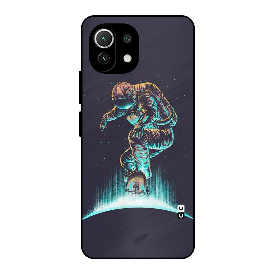 Rolling Spaceman Metal Back Case for Mi 11 Lite