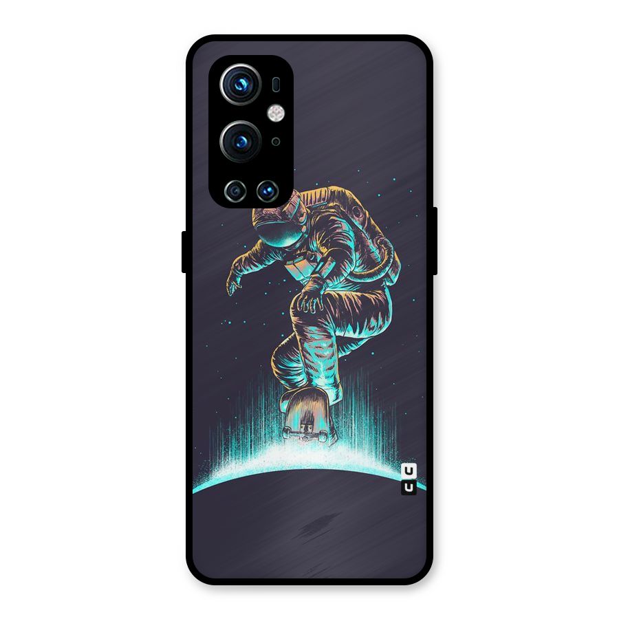 Rolling Spaceman Metal Back Case for OnePlus 9 Pro