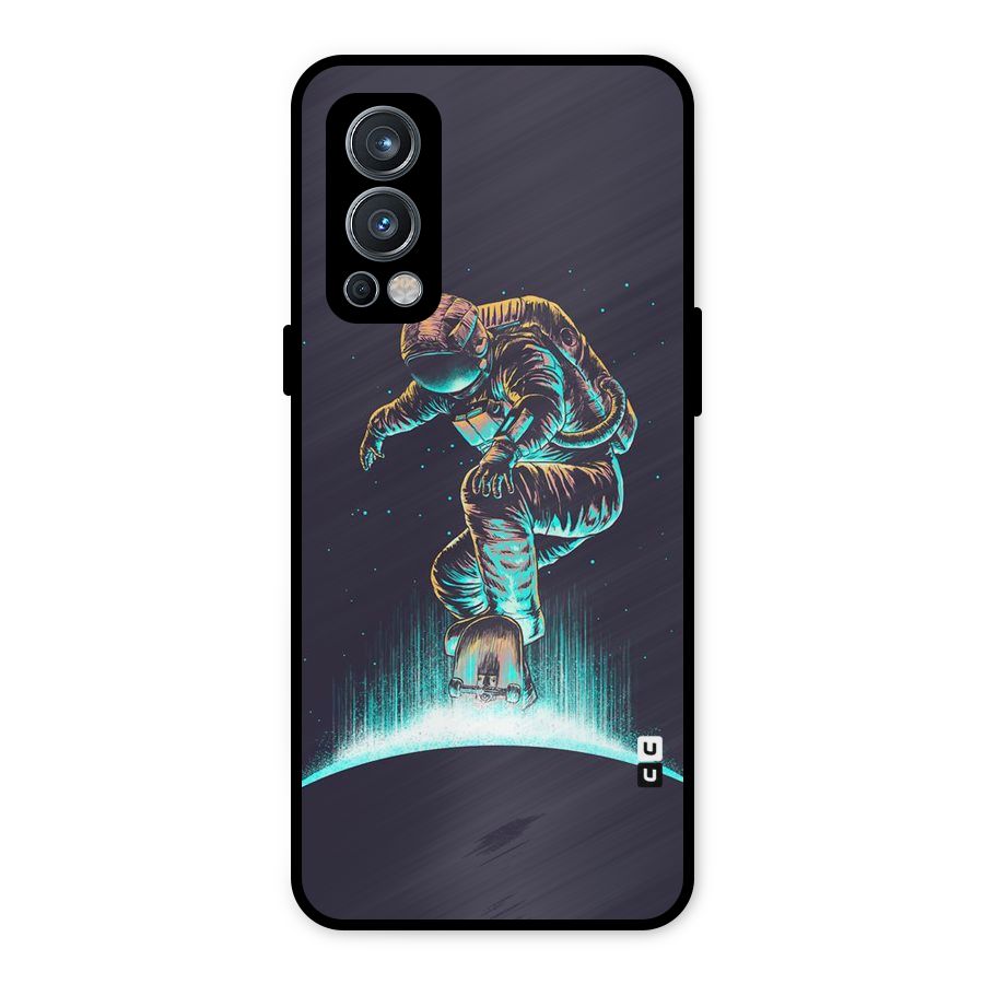 Rolling Spaceman Metal Back Case for OnePlus Nord 2 5G