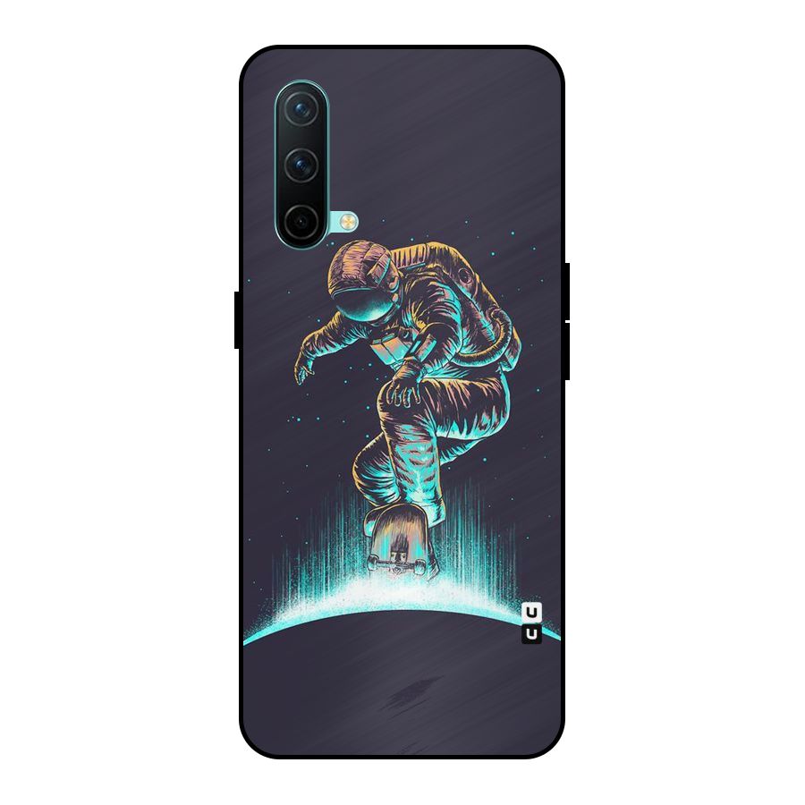 Rolling Spaceman Metal Back Case for OnePlus Nord CE 5G