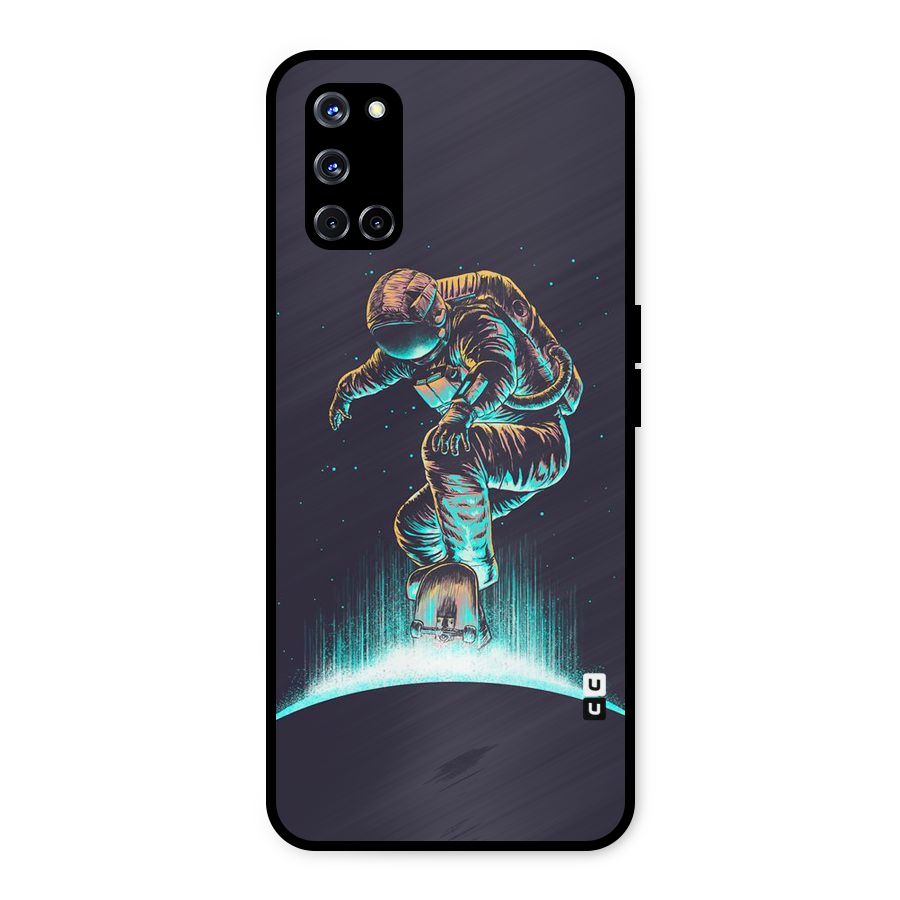 Rolling Spaceman Metal Back Case for Oppo A52