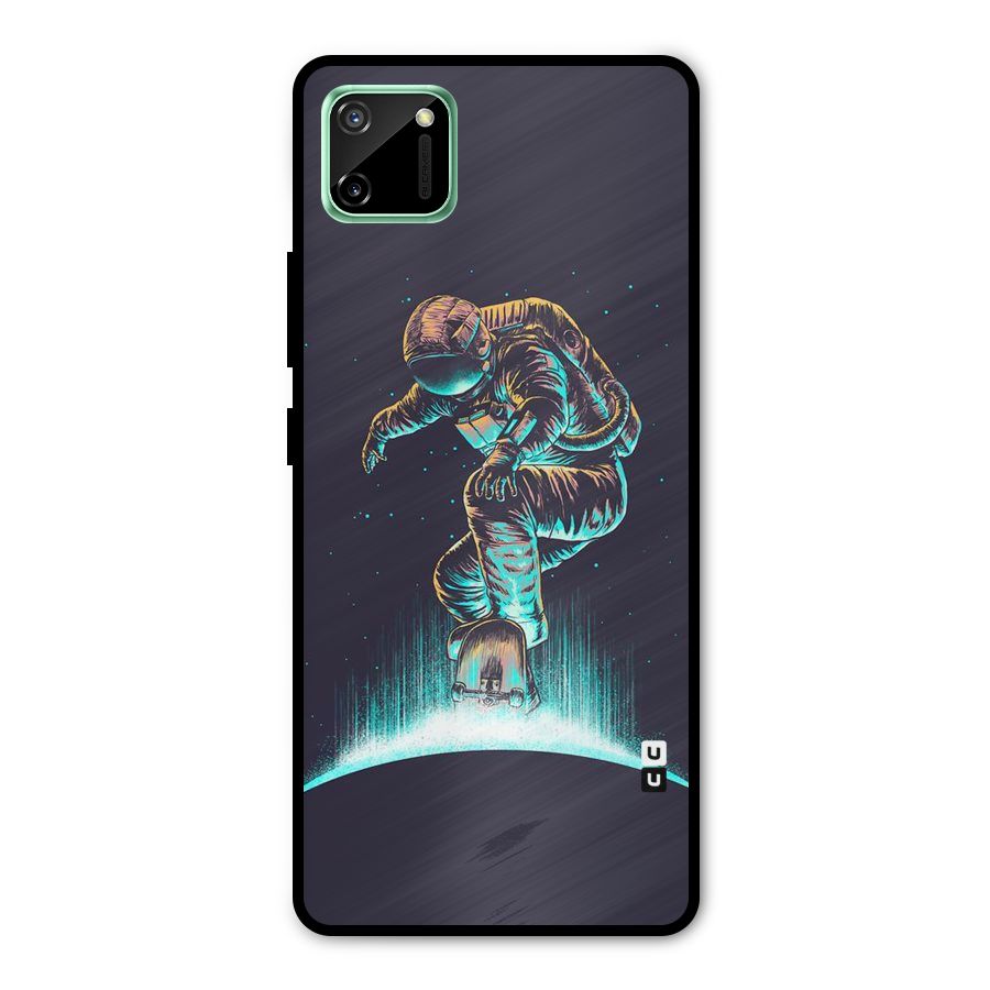 Rolling Spaceman Metal Back Case for Realme C11