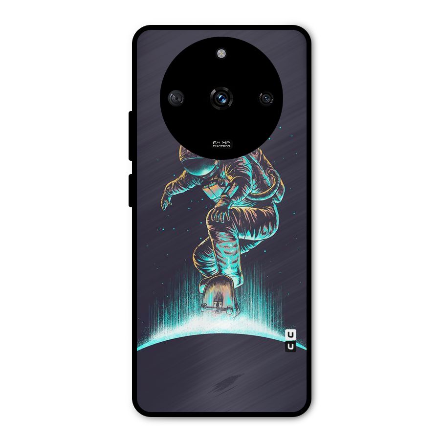 Rolling Spaceman Metal Back Case for Realme Narzo 60 5G