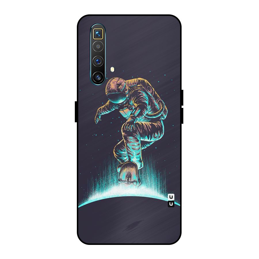 Rolling Spaceman Metal Back Case for Realme X3 SuperZoom