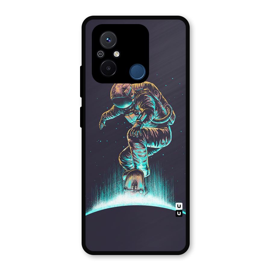 Rolling Spaceman Metal Back Case for Redmi 12C
