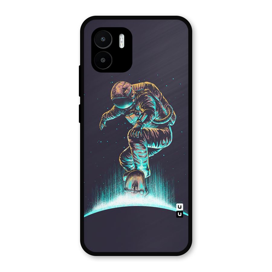 Rolling Spaceman Metal Back Case for Redmi A2