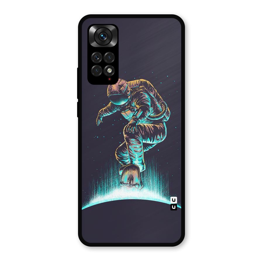 Rolling Spaceman Metal Back Case for Redmi Note 11s