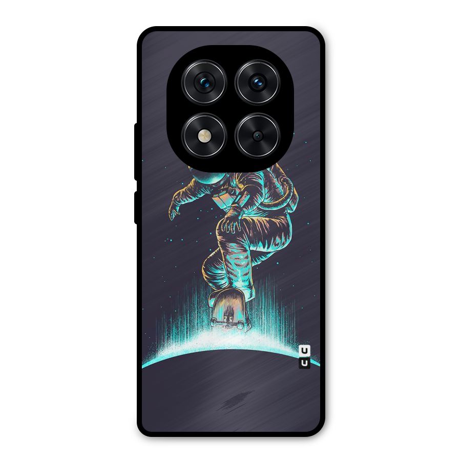 Rolling Spaceman Metal Back Case for Redmi Note 14 Pro 5G