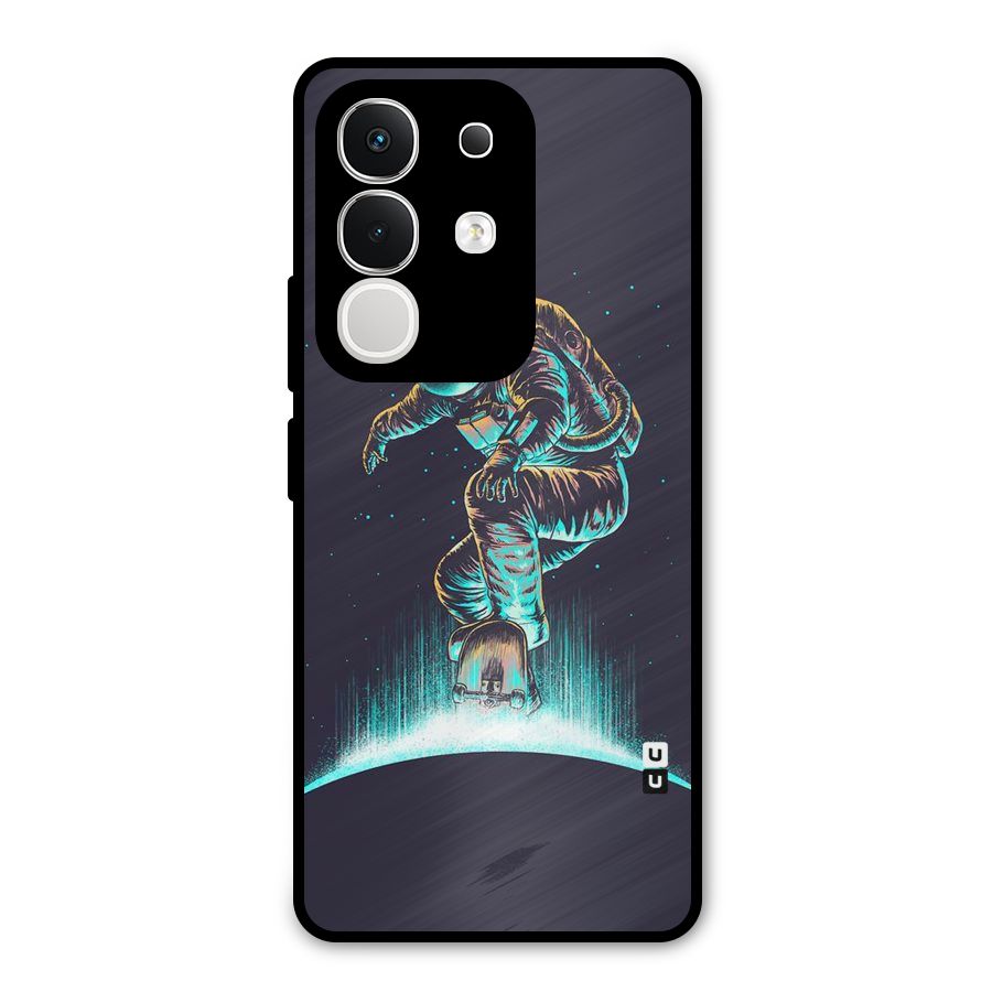 Rolling Spaceman Metal Back Case for Vivo T4x
