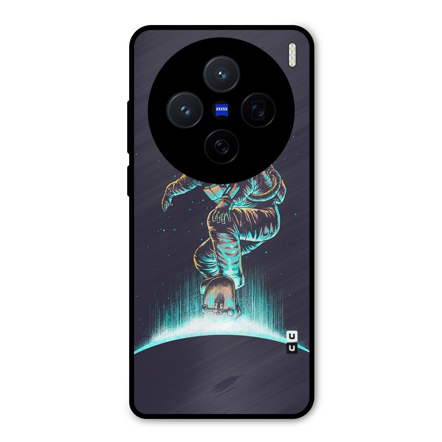 Rolling Spaceman Metal Back Case for Vivo X200