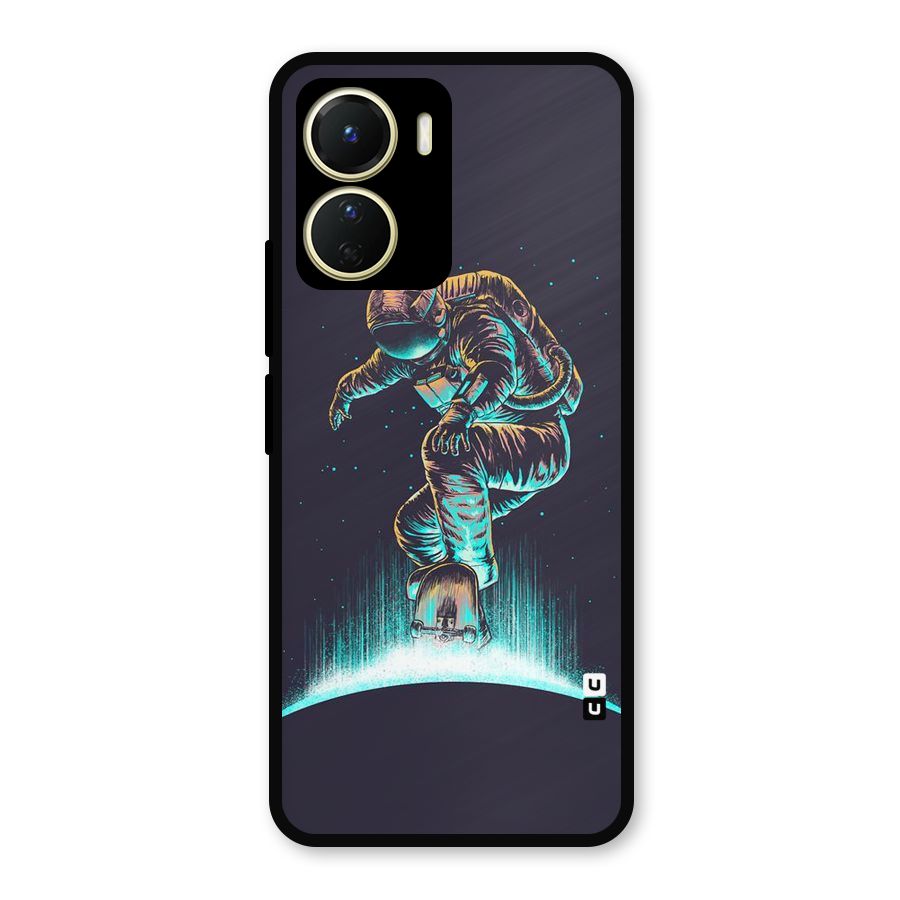 Rolling Spaceman Metal Back Case for Vivo Y56