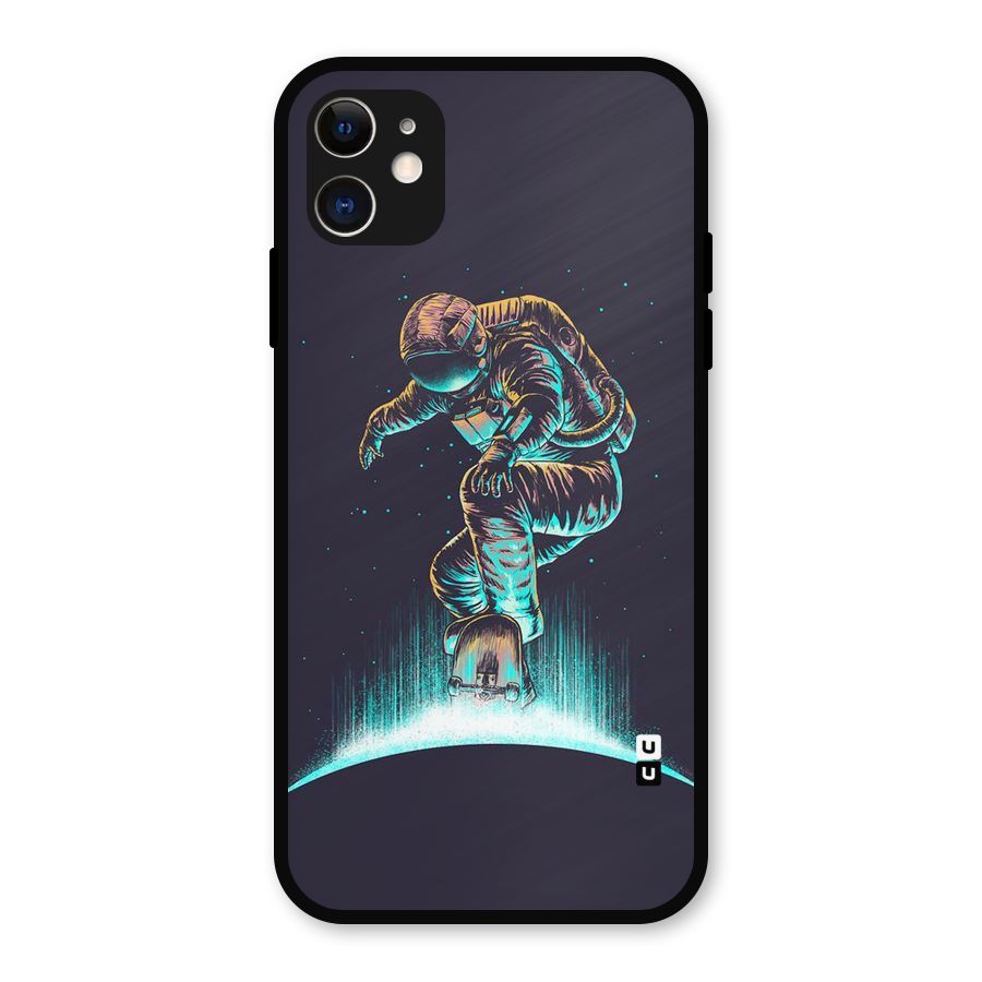 Rolling Spaceman Metal Back Case for iPhone 11