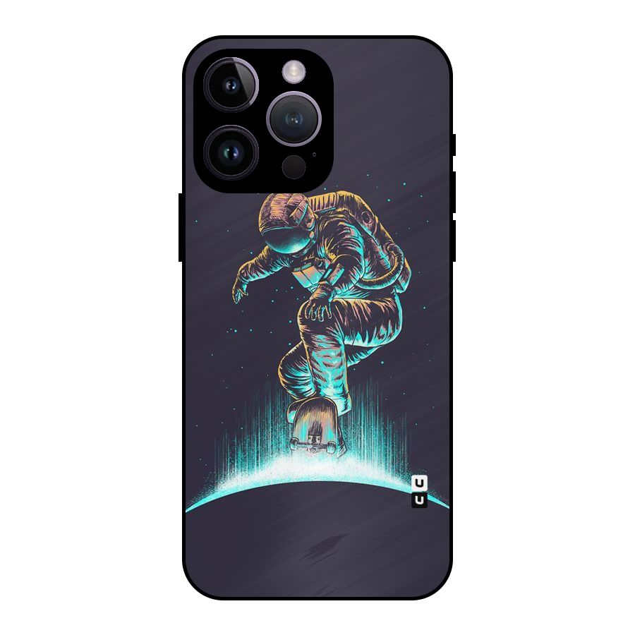 Rolling Spaceman Metal Back Case for iPhone 14 Pro Max