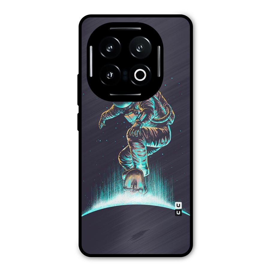 Rolling Spaceman Metal Back Case for iQOO 13