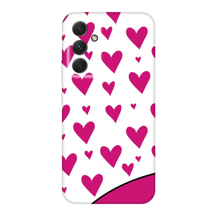 Romantic Couples with Hearts Original Polycarbonate Back Case for Galaxy A54