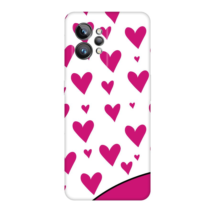 Romantic Couples with Hearts Original Polycarbonate Back Case for Realme GT2 Pro