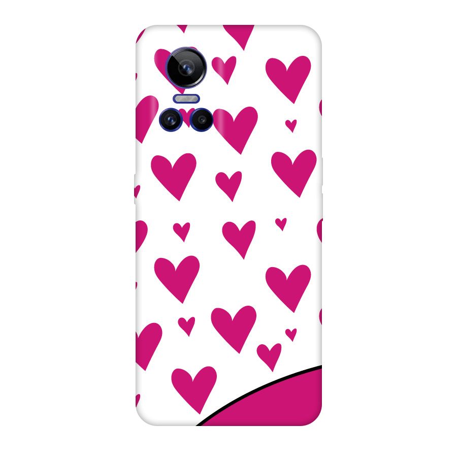 Romantic Couples with Hearts Original Polycarbonate Back Case for Realme GT Neo 3