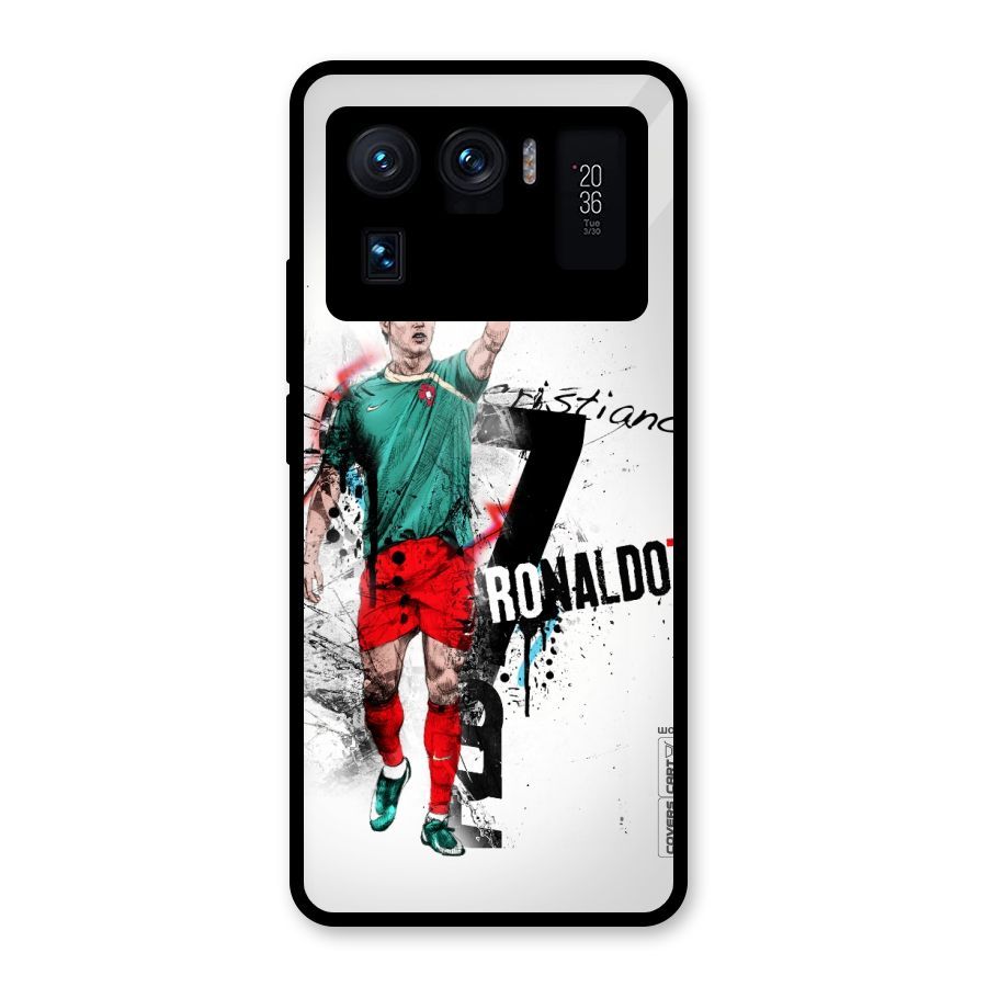 Ronaldo In Portugal Jersey Glass Back Case for Mi 11 Ultra