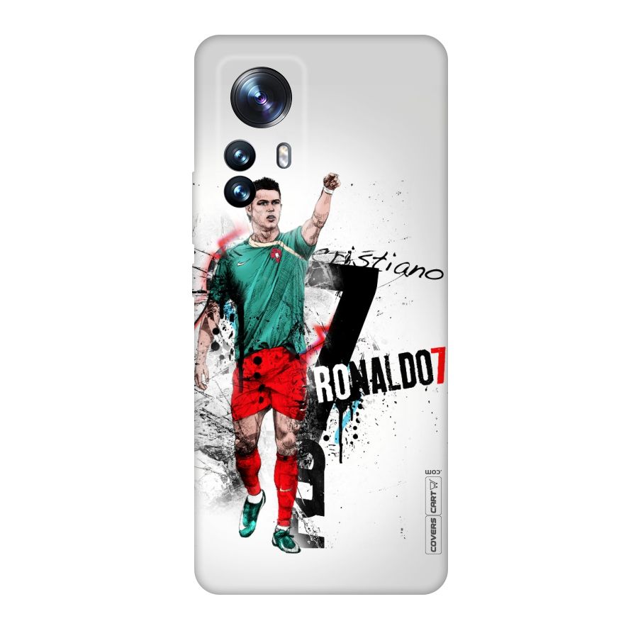 Ronaldo In Portugal Jersey Original Polycarbonate Back Case for Xiaomi 12 Pro