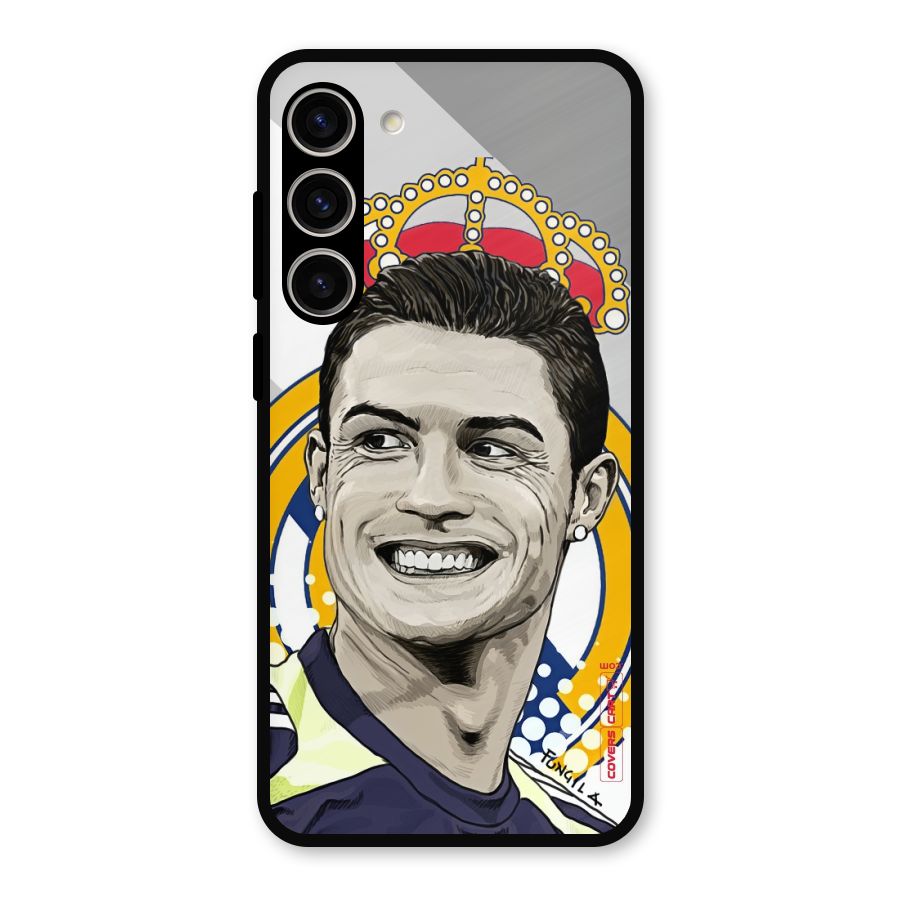 Ronaldo Madrid King Metal Back Case for Galaxy S23 Plus