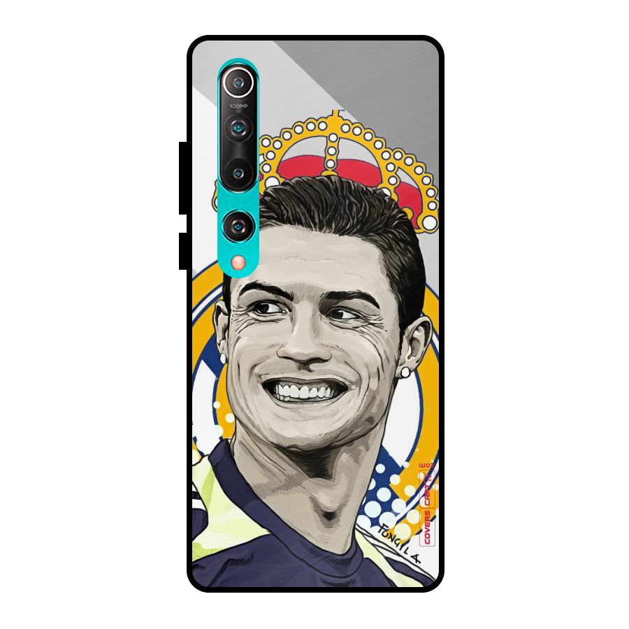 Ronaldo Madrid King Metal Back Case for Mi 10