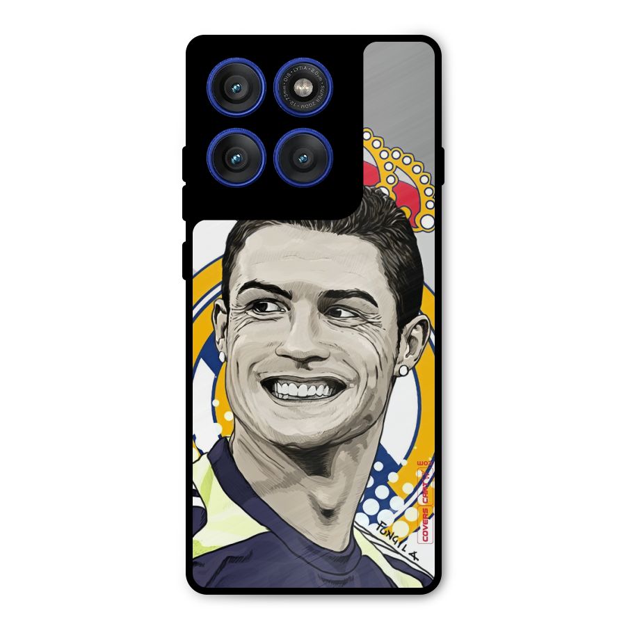 Ronaldo Madrid King Metal Back Case for Motorola Edge 60 Pro