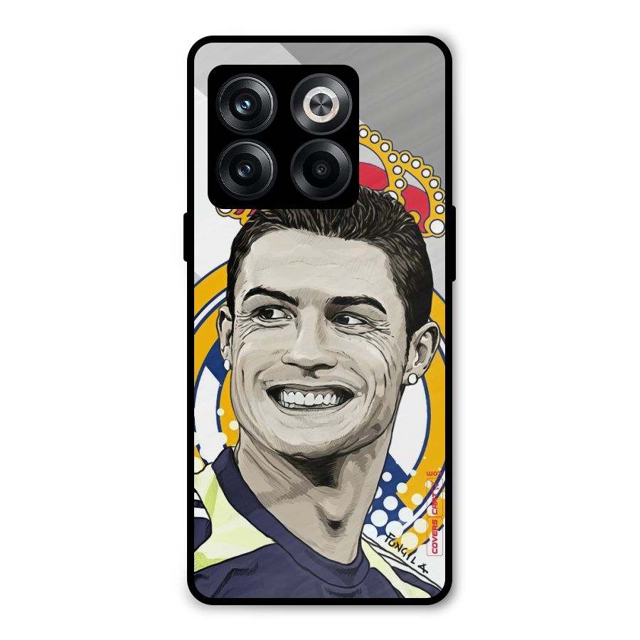 Ronaldo Madrid King Metal Back Case for OnePlus 10T