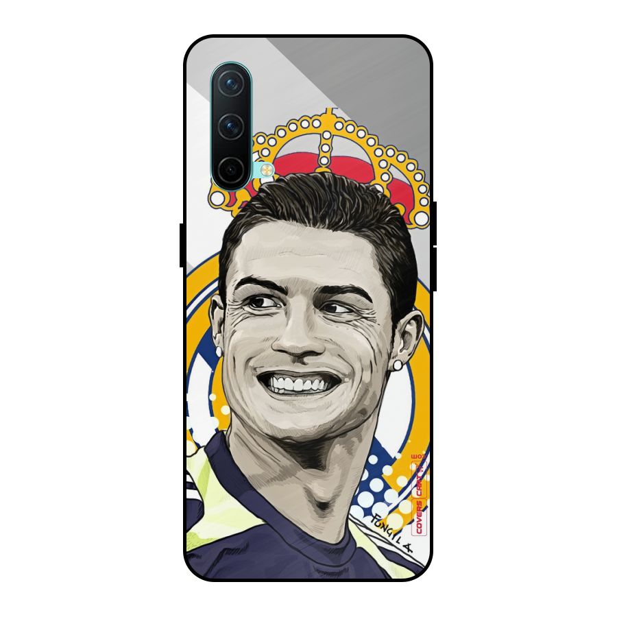 Ronaldo Madrid King Metal Back Case for OnePlus Nord CE 5G