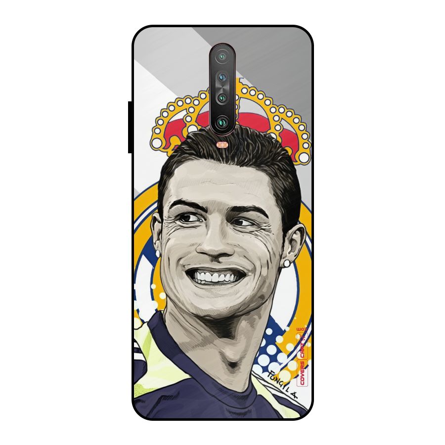 Ronaldo Madrid King Metal Back Case for Poco X2