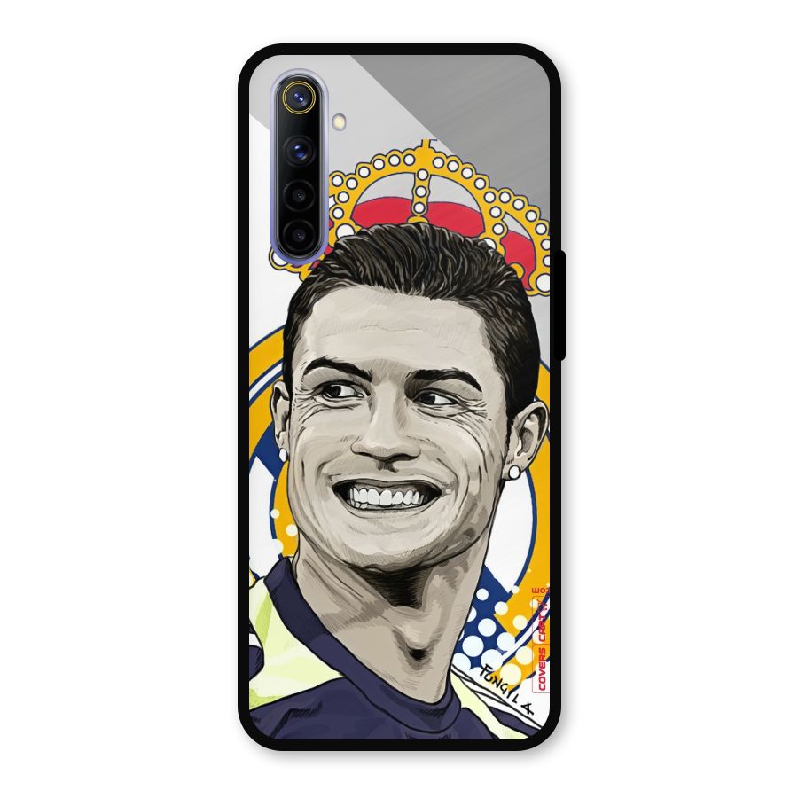 Ronaldo Madrid King Metal Back Case for Realme 6i
