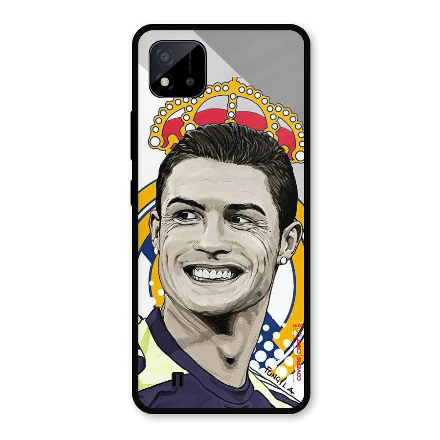 Ronaldo Madrid King Metal Back Case for Realme C11 2021