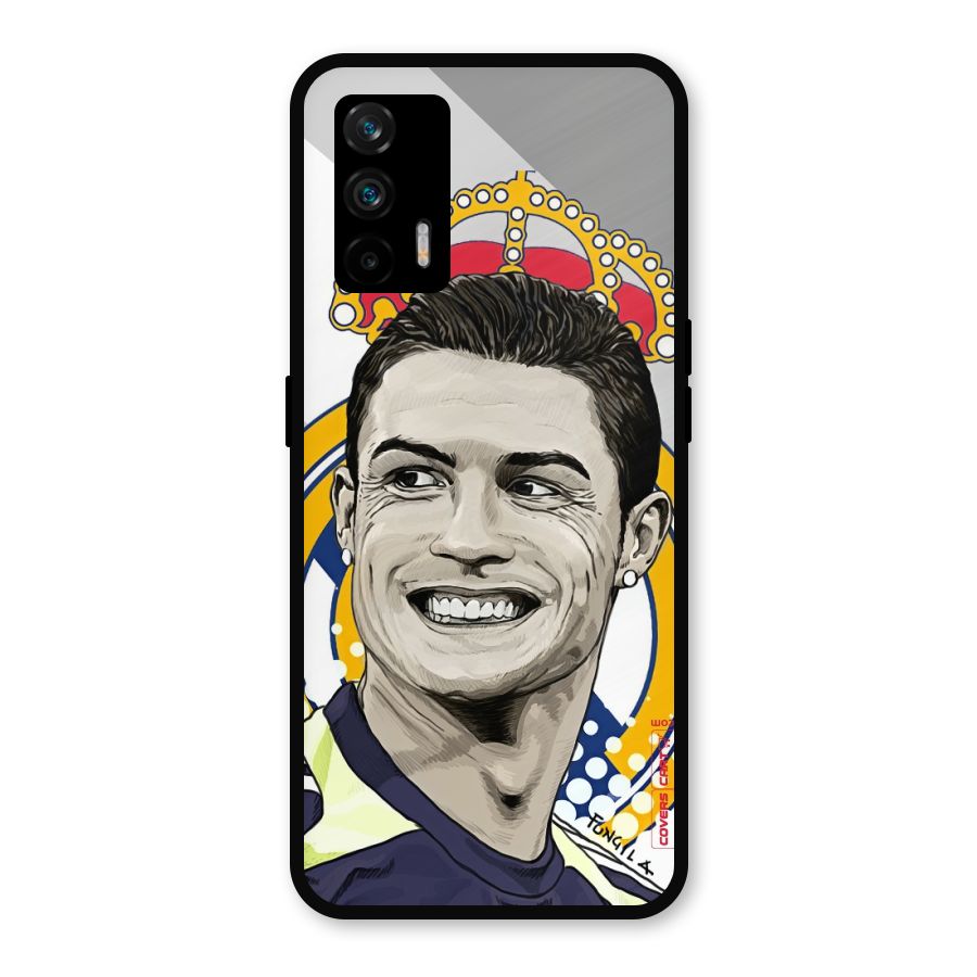 Ronaldo Madrid King Metal Back Case for Realme GT 5G