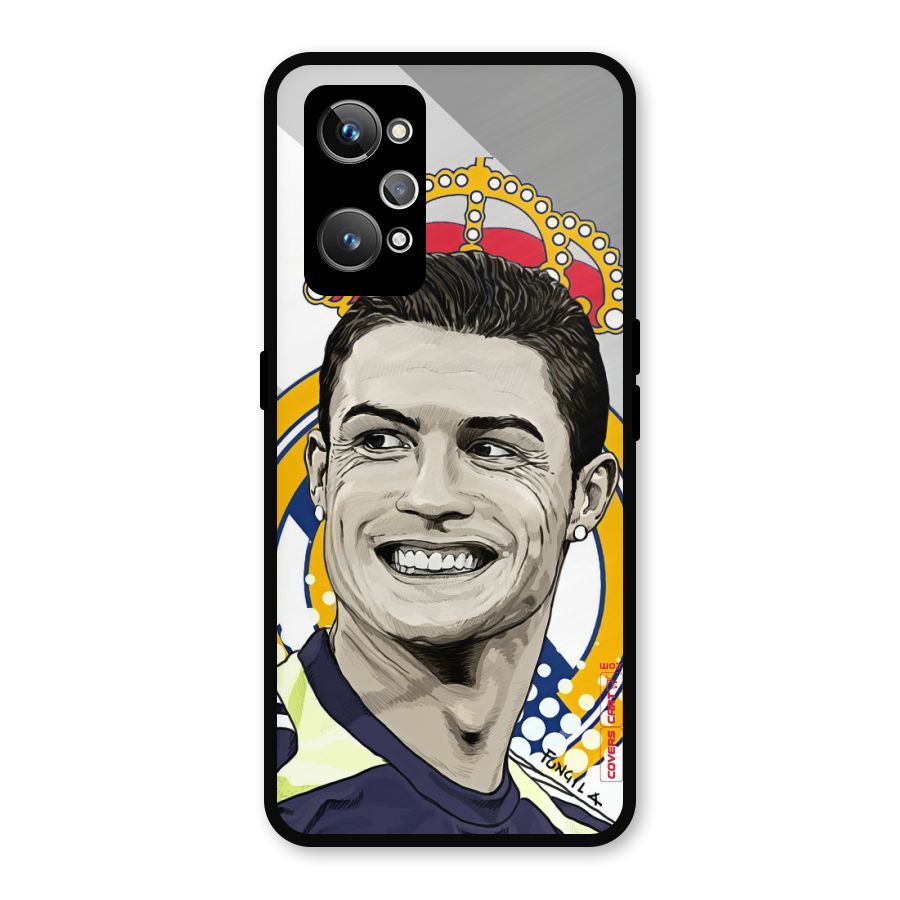Ronaldo Madrid King Metal Back Case for Realme GT Neo2