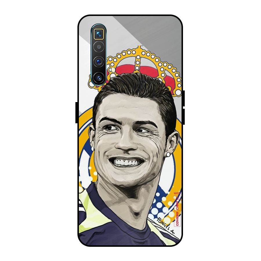 Ronaldo Madrid King Metal Back Case for Realme X3