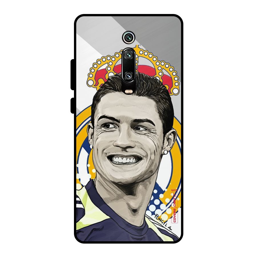 Ronaldo Madrid King Metal Back Case for Redmi K20