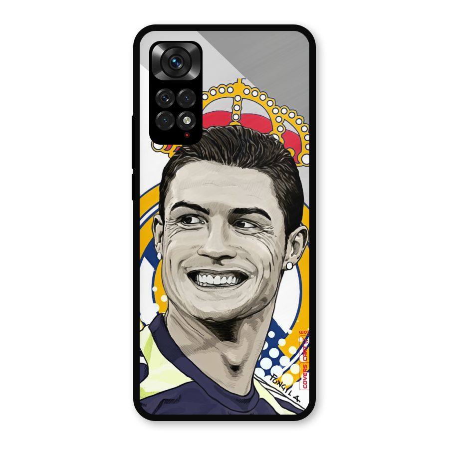 Ronaldo Madrid King Metal Back Case for Redmi Note 11s