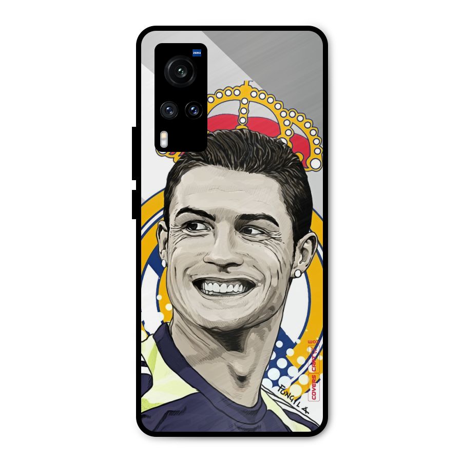 Ronaldo Madrid King Metal Back Case for Vivo X60