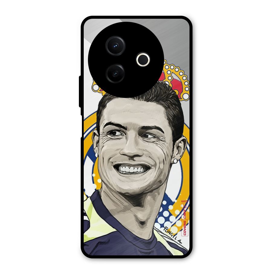 Ronaldo Madrid King Metal Back Case for Vivo Y39