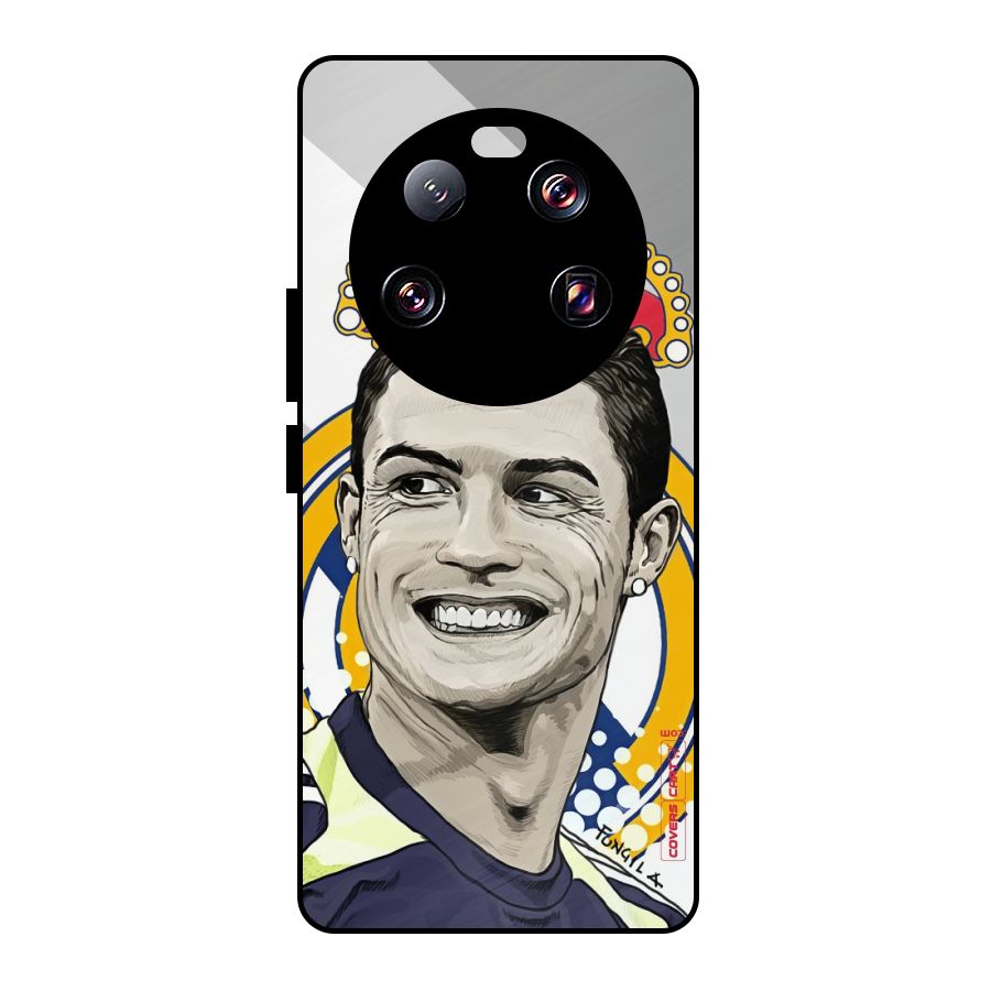 Ronaldo Madrid King Metal Back Case for Xiaomi 13 Ultra