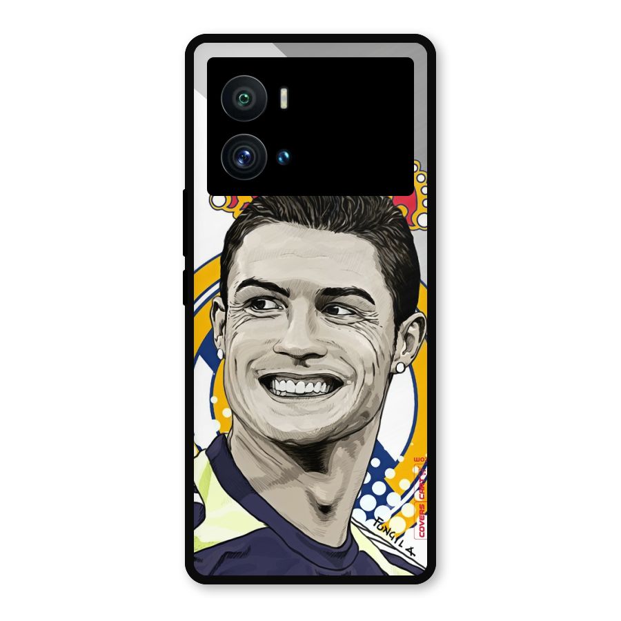 Ronaldo Madrid King Metal Back Case for iQOO 9 Pro