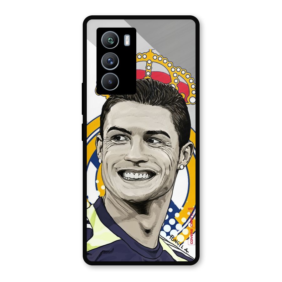 Ronaldo Madrid King Metal Back Case for iQOO 9 SE