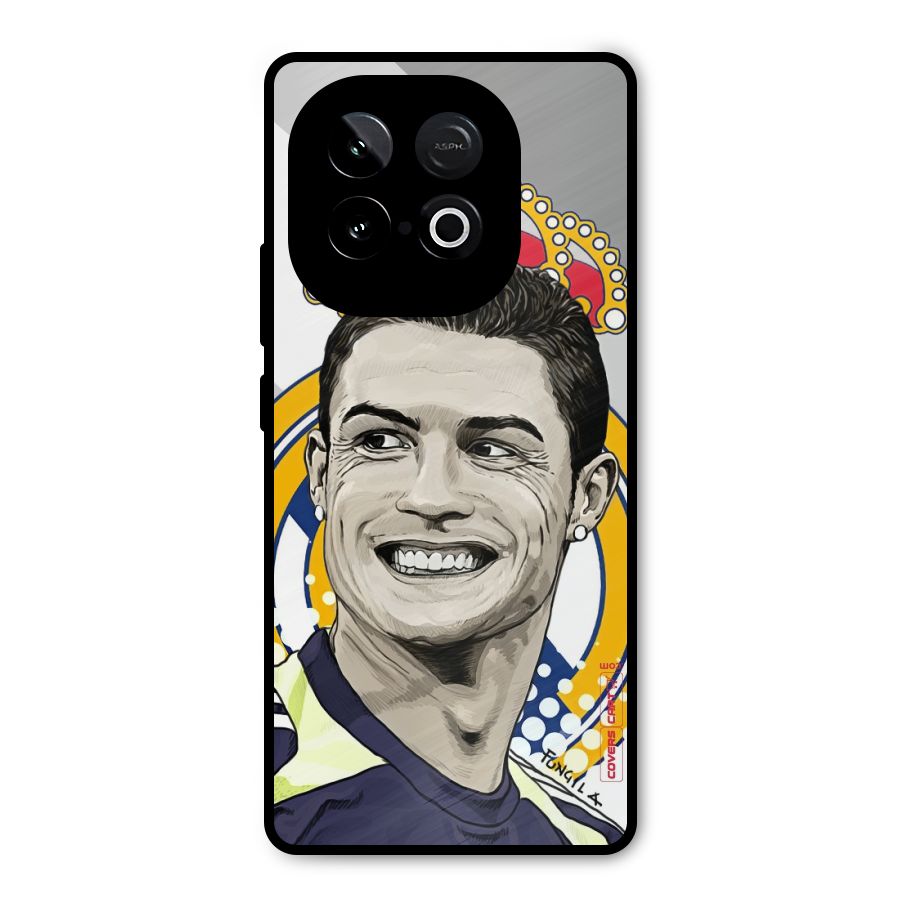 Ronaldo Madrid King Metal Back Case for iQOO Neo 10