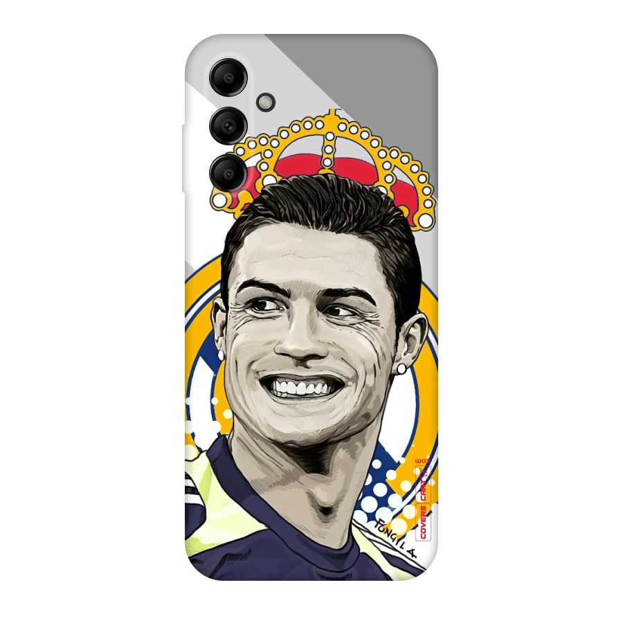 Ronaldo Madrid King Original Polycarbonate Back Case for Galaxy A14 5G