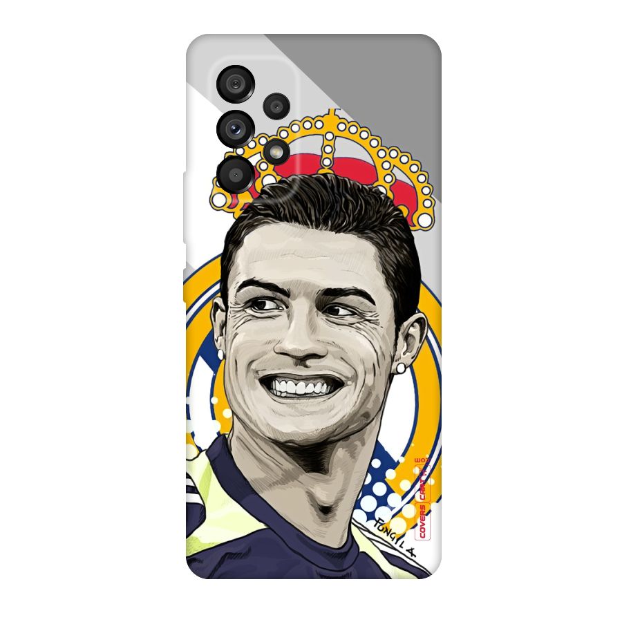 Ronaldo Madrid King Original Polycarbonate Back Case for Galaxy A53 5G