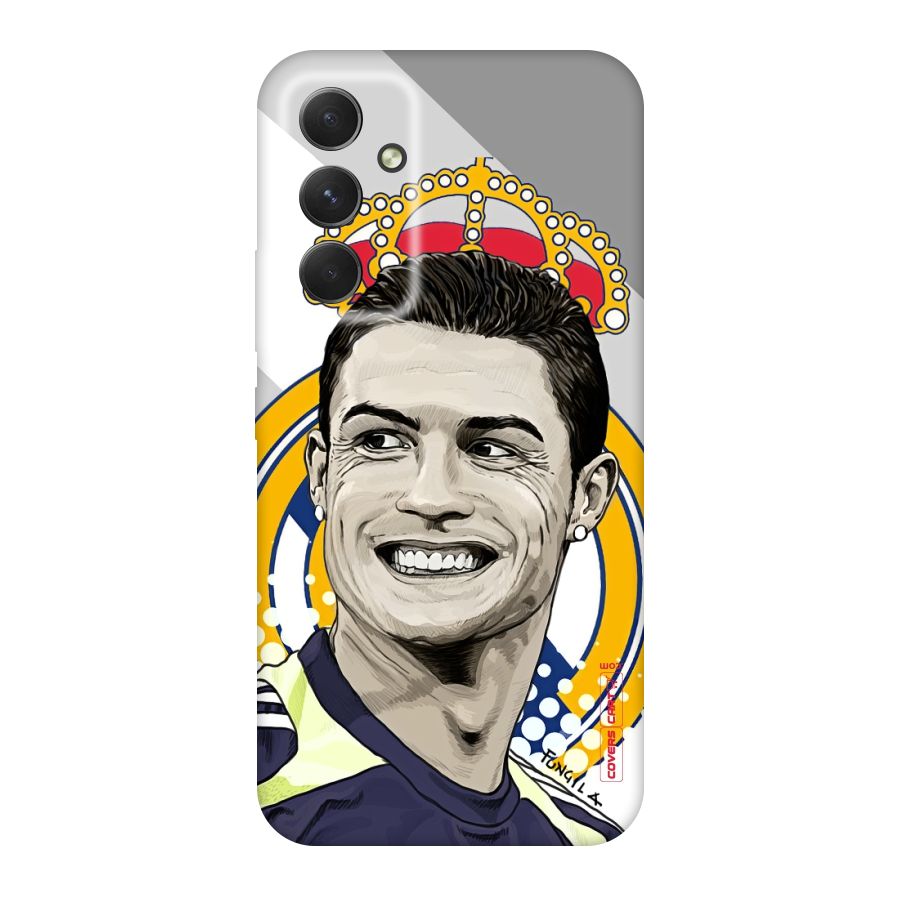 Ronaldo Madrid King Original Polycarbonate Back Case for Galaxy A54