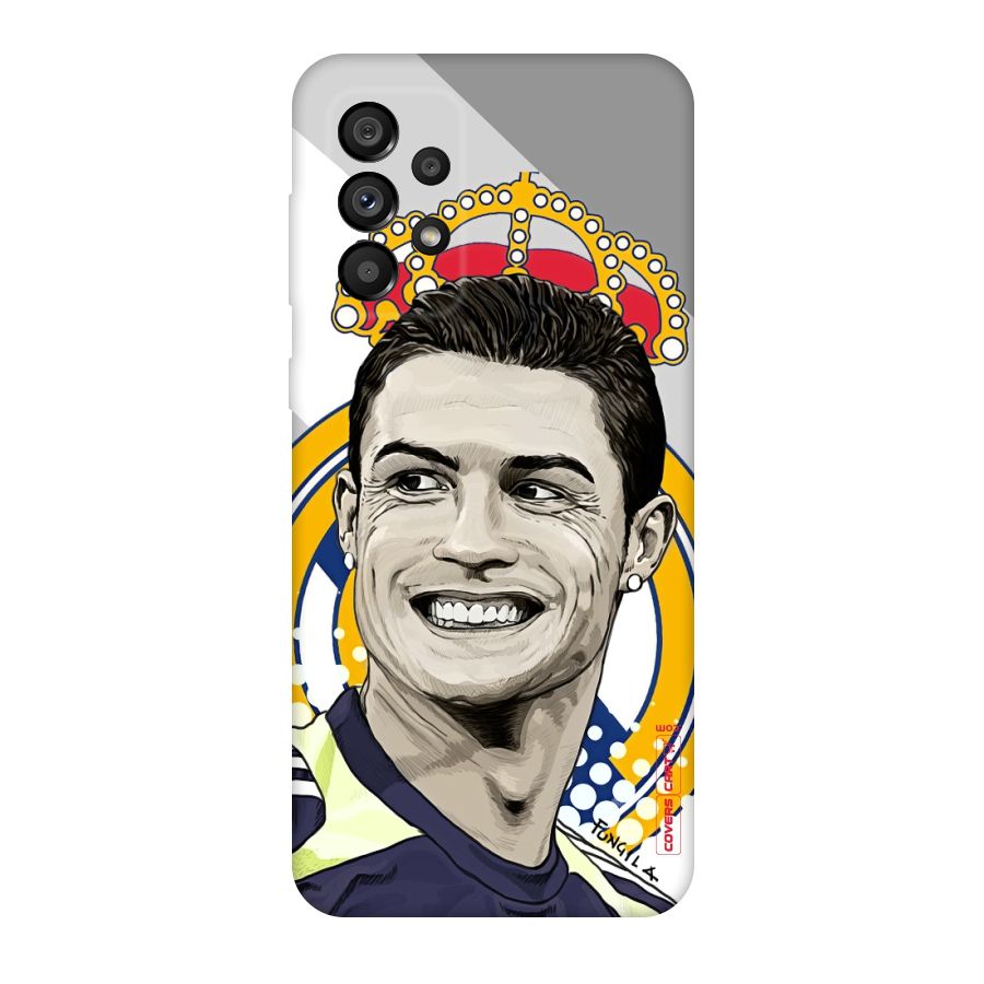 Ronaldo Madrid King Original Polycarbonate Back Case for Galaxy A73 5G
