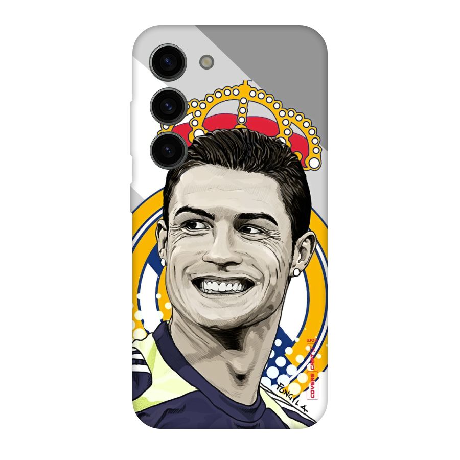 Ronaldo Madrid King Original Polycarbonate Back Case for Galaxy S23