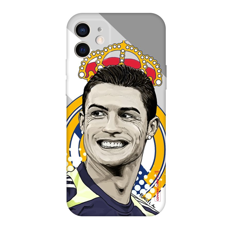 Ronaldo Madrid King Original Polycarbonate Back Case for iPhone 12